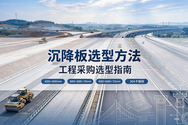 马鞍山沉降板选择方法