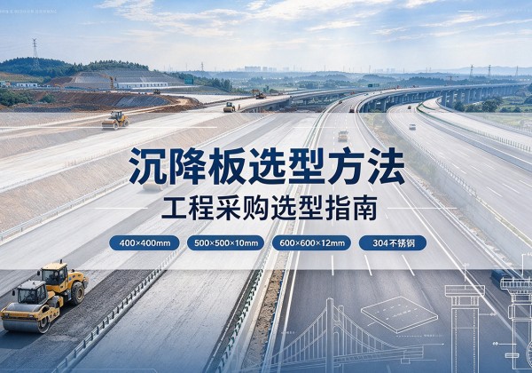 马鞍山沉降板选择方法