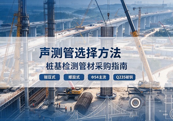 马鞍山声测管选型标准