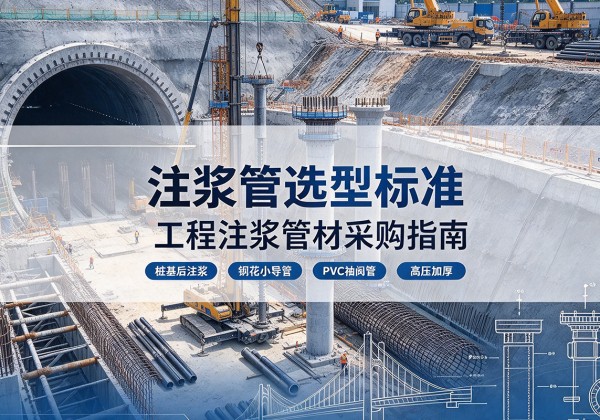 马鞍山注浆管选型标准